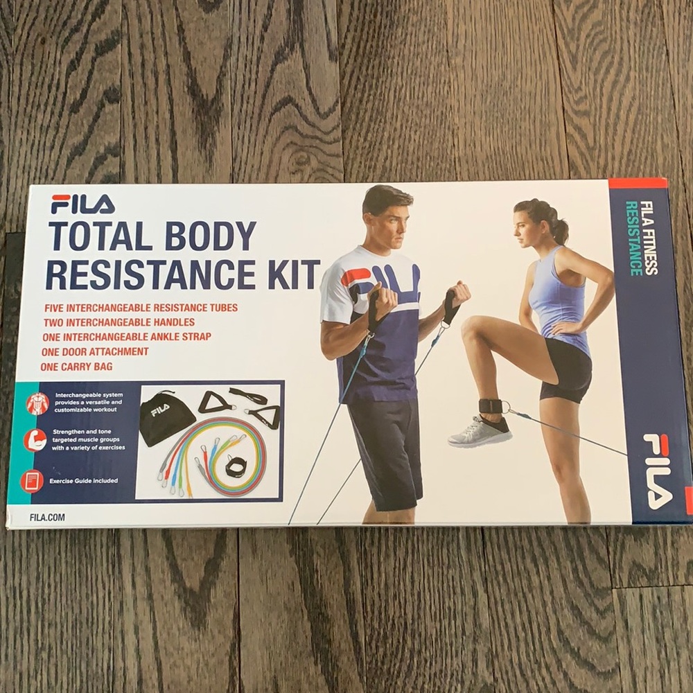 Brand New - Fila Total Body Resistance Kit